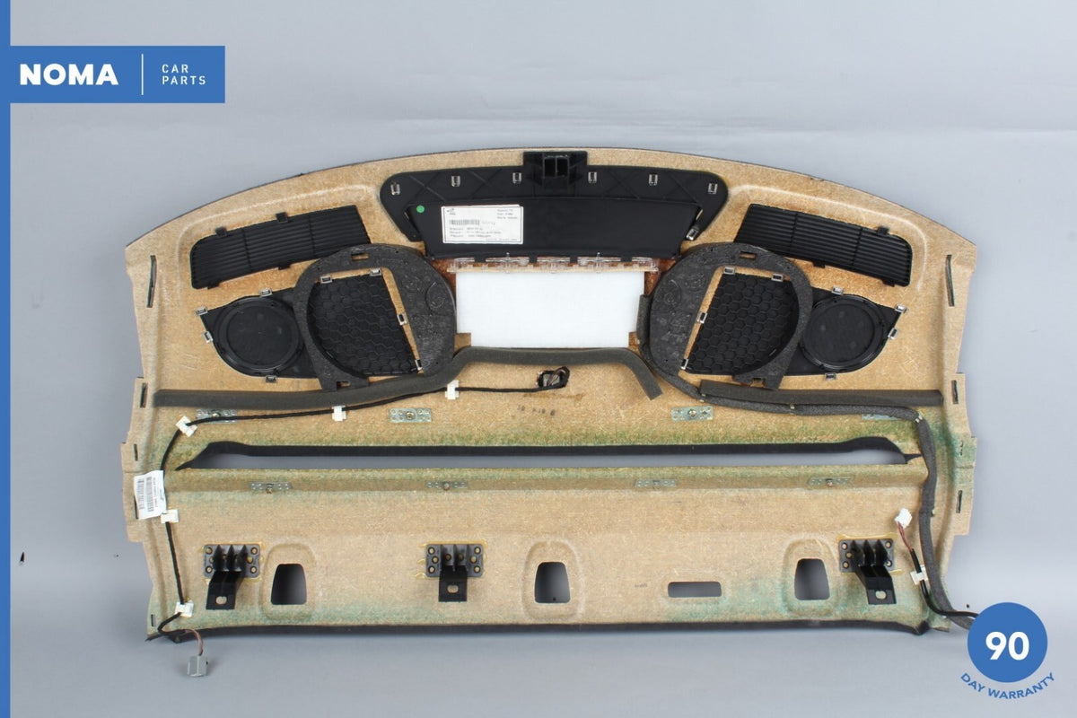 10-15 Jaguar XJ XJL X351 Rear Parcel Shelf Trim Cover Panel w/ Grilles PVJ OEM - photo 6
