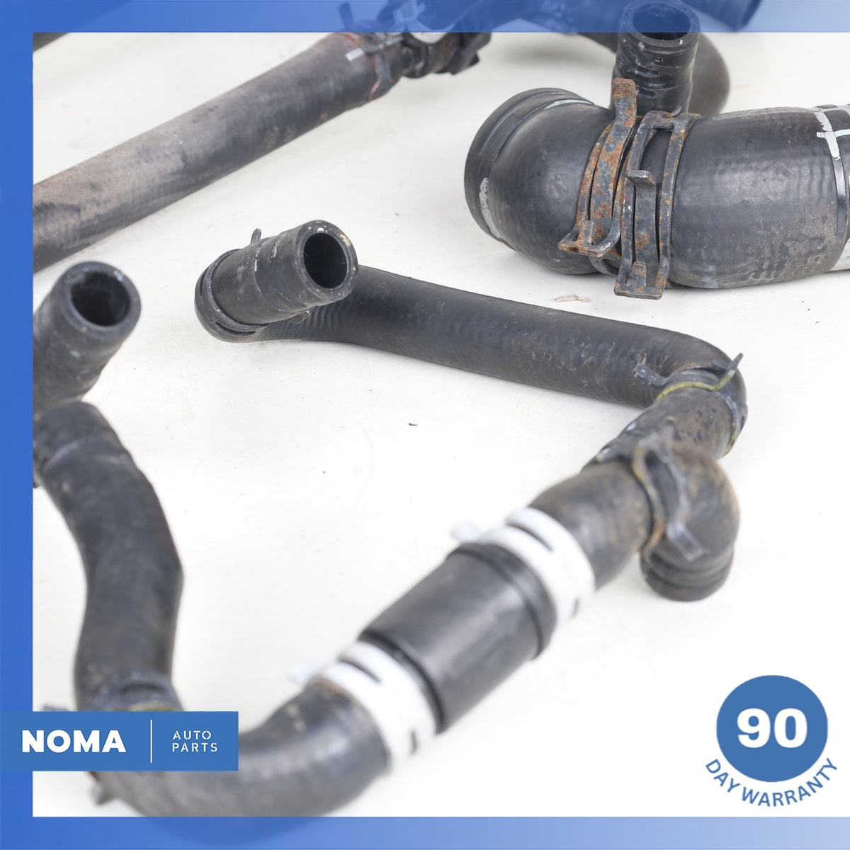 00-02 Jaguar X100 XKR 4.0L Supercharged Engine Radiator Coolant Hose Set OEM - photo 16