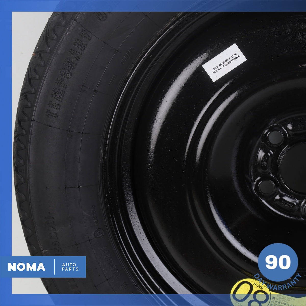 11-23 Range Rover Evoque L538 Emergency Spare Tire Wheel Donut Rim 155 85 18 OEM - photo 5