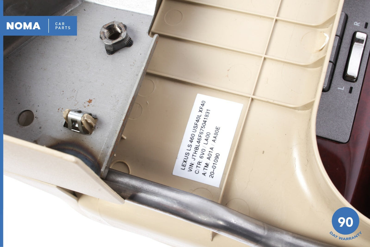 07-12 Lexus LS460 XF40 Rear Seat Center Console Armrest Arm Rest w/ Switches OEM - photo 11