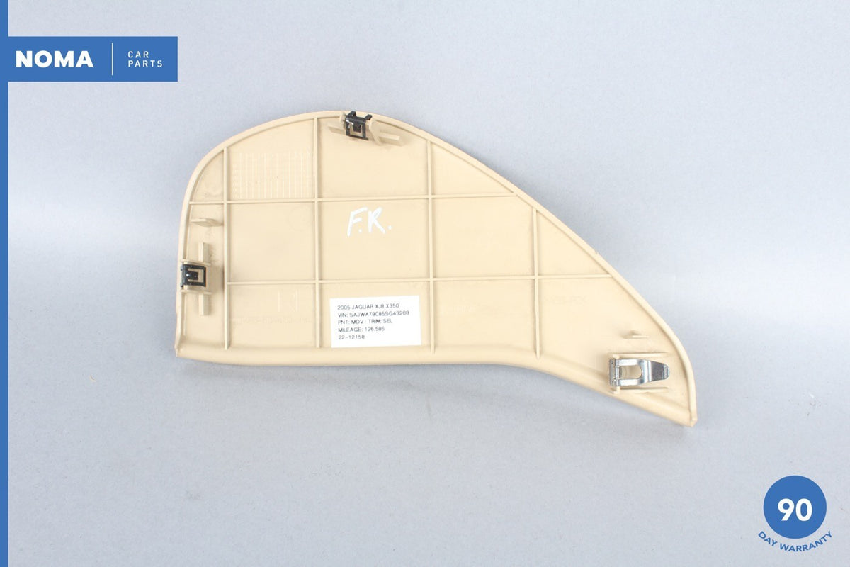 04-09 Jaguar XJ8 XJR VDP X350 X358 Front Right Passenger Side Dash End Panel OEM - photo 6