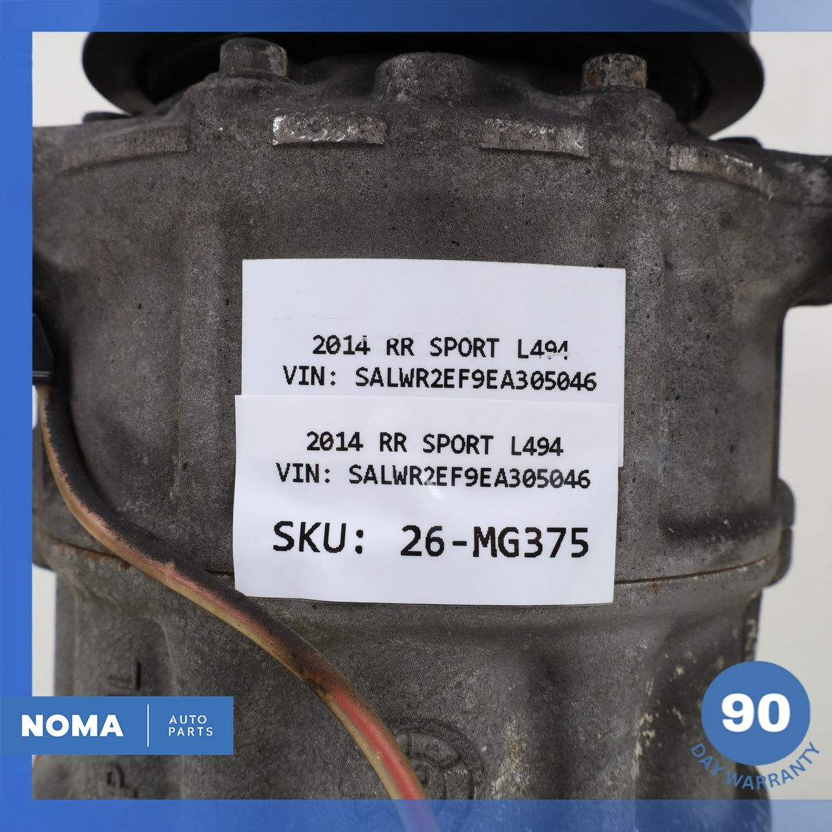 10-26 LR Range Rover Sport L494 AC Air Conditioning Compressor Clutch OEM - photo 11