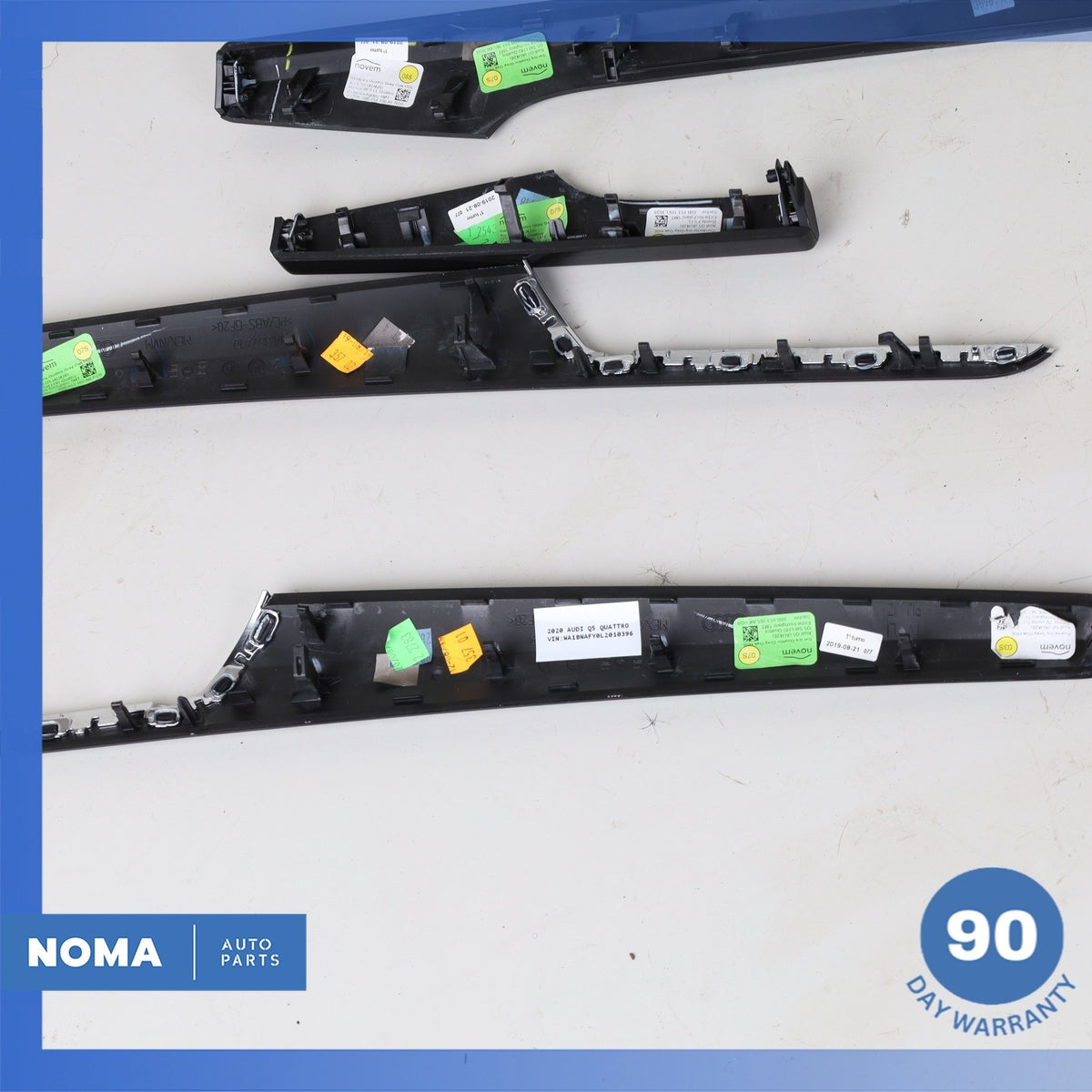 18-20 Audi FY Q5 SQ5 Dash Dashboard & Door Molding Trim Set Wood OEM - photo 15