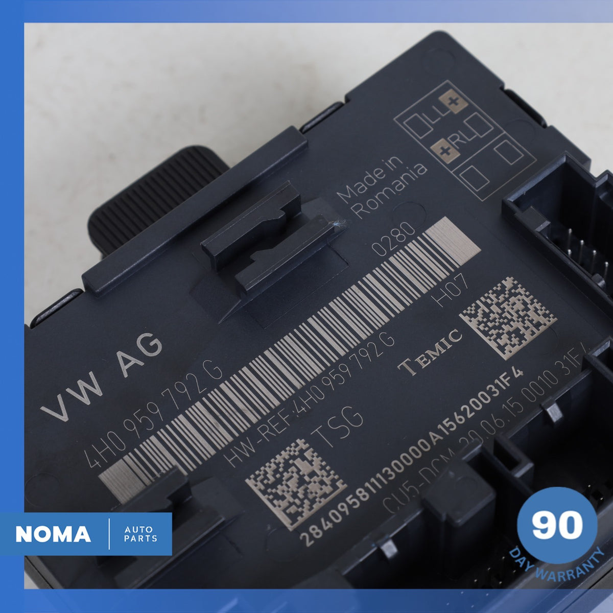 2016 Audi D4 A8L A8 Front Right Door Control Module Unit 4H0959792G OEM - photo 4
