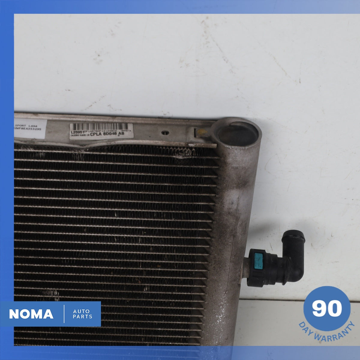 13-26 Land Rover Range Rover L494 L405 Auxiliary Engine Intercooler Radiator OEM - photo 9