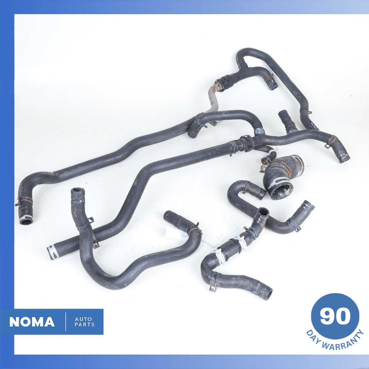 00-02 Jaguar X100 XKR 4.0L Supercharged Engine Radiator Coolant Hose Set OEM - photo 1