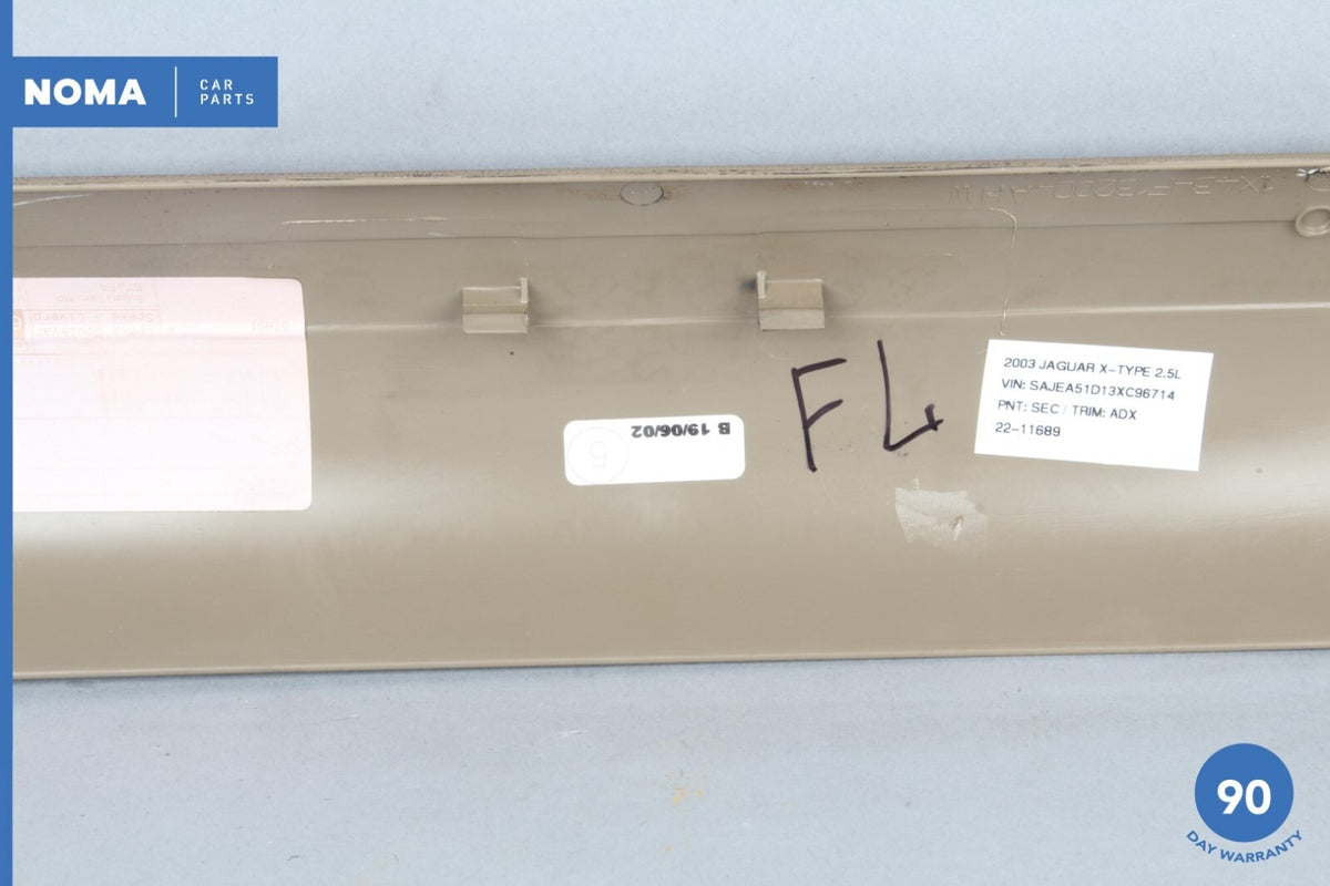 02-08 Jaguar X-Type X400 Front Left or Right Door Step Scuff Plate Trim AEK OEM - photo 7