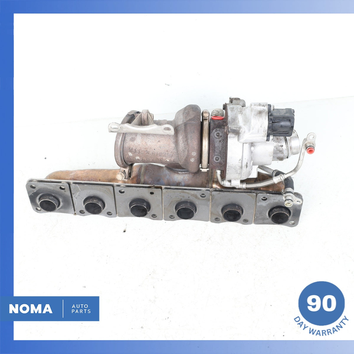 11-15 BMW F07 535i 740i 640i N55 3.0L Turbo Turbocharger 7583908 OEM - photo 14