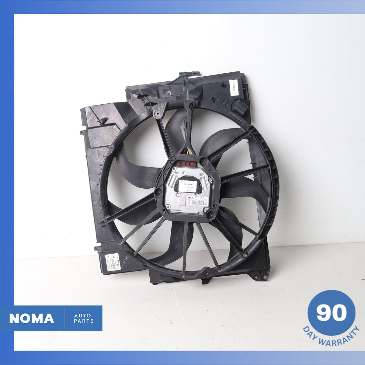 07-16 BMW E89 Z4 335i Engine Radiator Cooling Fan Assembly 17427545366 OEM - photo 2