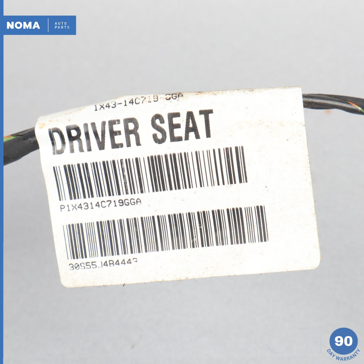 02-03 Jaguar X-Type X400 Front Left Driver Side Seat Harness 1X4314C719GGA OEM - photo 7