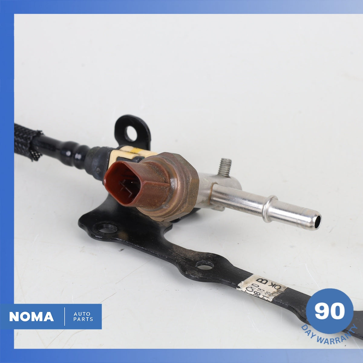 13-17 Jaguar X760 X250 XF XE 2.0L Fuel Gas Pressure Hose Pipe w/ Sensor OEM - photo 4