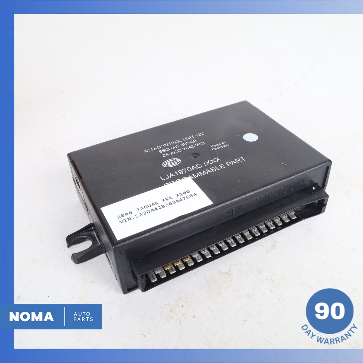 97-06 Jaguar X100 XKR XK8 Adaptive Damping Control Module LJA1970AC OEM 62k - photo 2