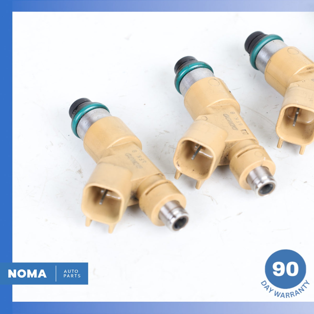 06-10 Jaguar X150 XK S-Type 4.2L N/A Engine Motor Fuel Injector Set of 4 OEM - photo 10