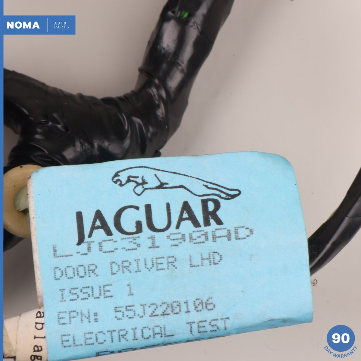 97-00 Jaguar XK8 X100 Front Left Driver Side Door Wiring Harness LJC3190AD OEM - photo 12