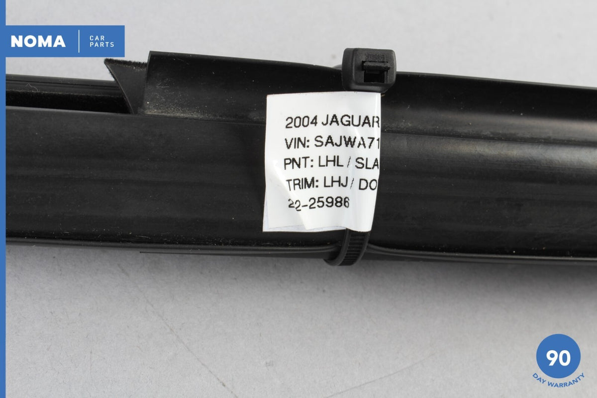 04-09 Jaguar XJ8 XJR X350 X358 SWB Rear Left Side Window Exterior Molding OEM - photo 18