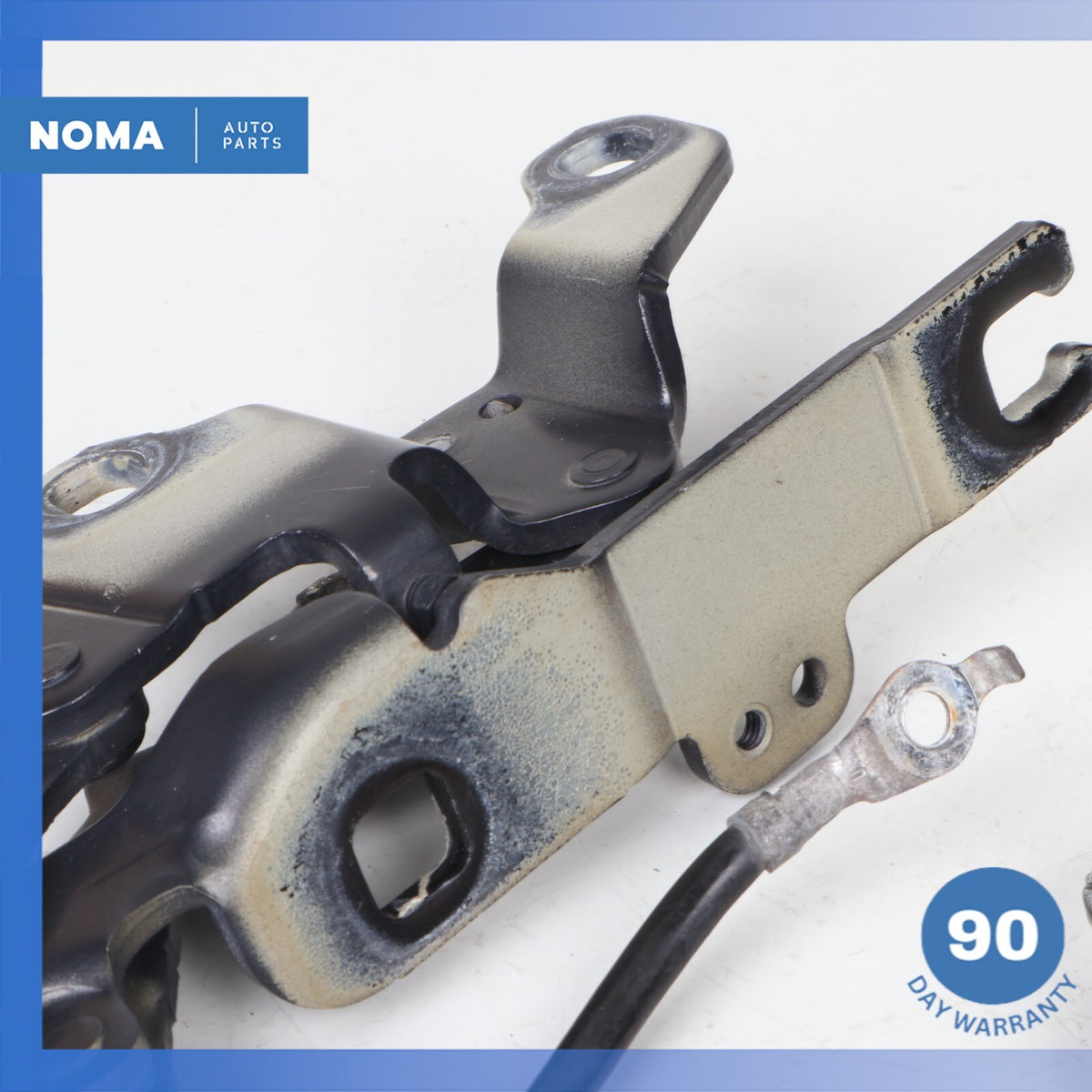 06-13 BMW E90 330i 328i Left & Right Side Hood Bonnet Hinge Set of 2 OEM - photo 12