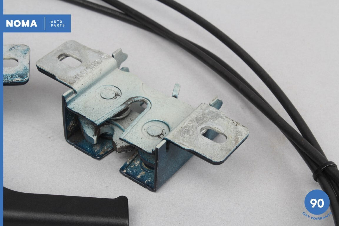 09-15 Jaguar XF XFR X250 Left & Right Hood Bonnet Catch Lock Latch w/ Cable OEM - photo 3