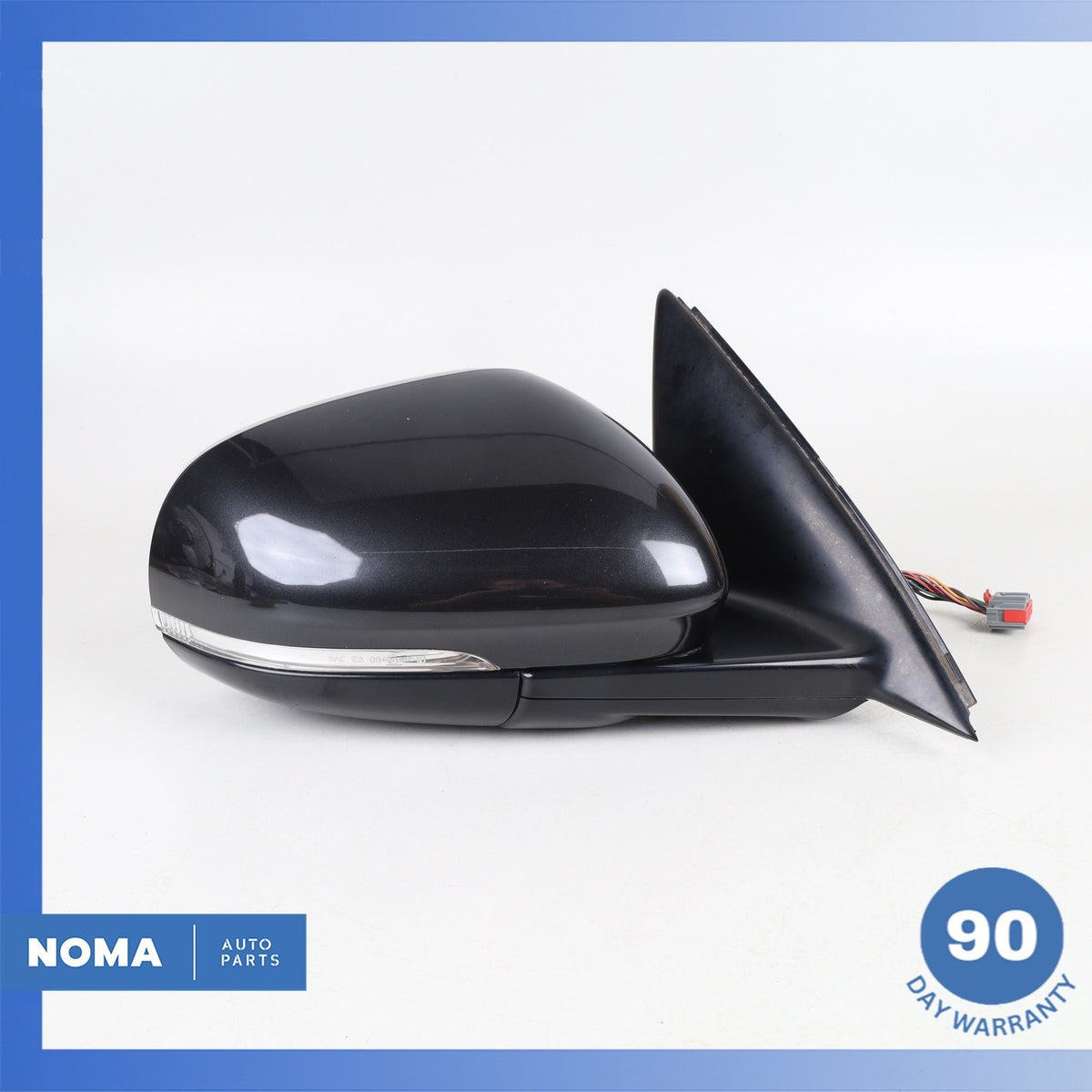10-19 Jaguar X351 XJ XJR Right Side Rear View Door Mirror w/ Blind Spot OEM - photo 14