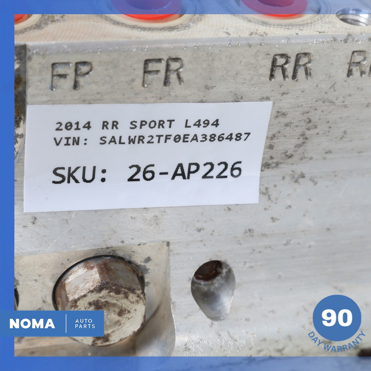 13-22 RR Sport L494 L405 Active Suspension Stabilizer Hydraulic Valve Block OEM - photo 15