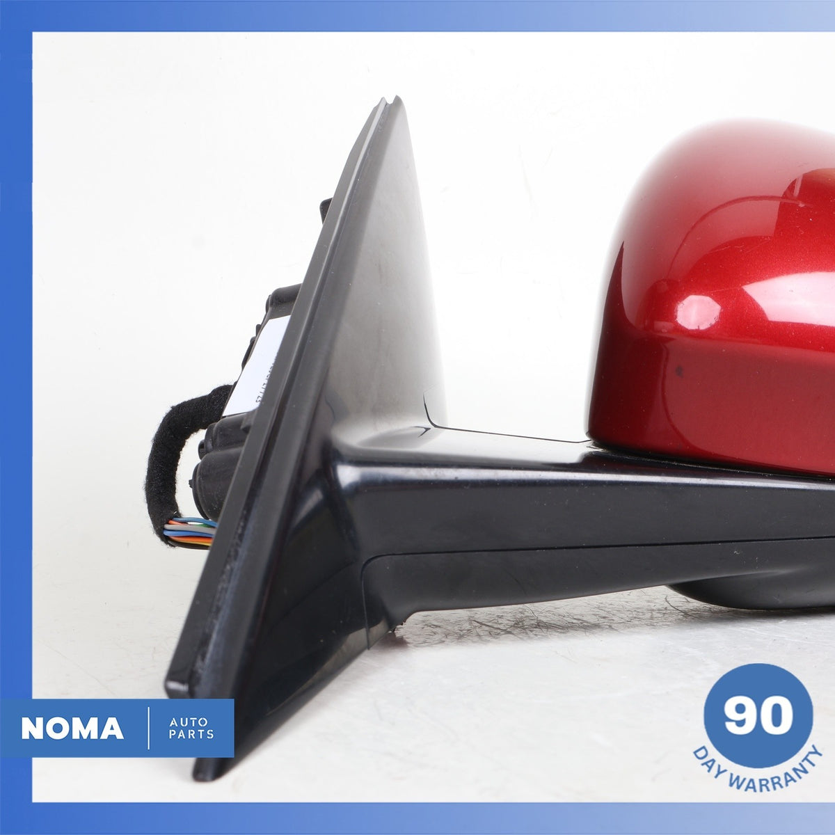 17-19 Jaguar X760 XE Left Rear View Door Mirror Red GX7317E699FA OEM 61k - photo 11