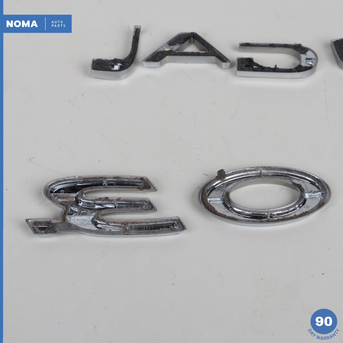 09-15 Jaguar XF 3.0L X250 Rear Trunk Hatch Boot Emblem Badge Logo Emblem Set OEM - photo 14