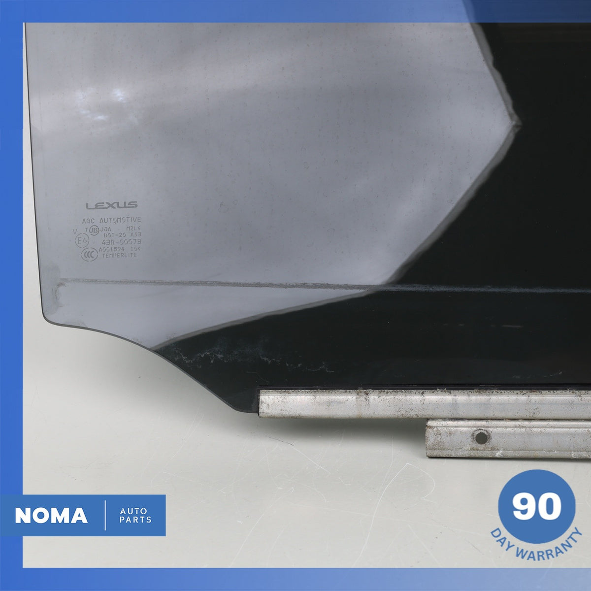04-08 Lexus MHU33 RX400h RX350 Rear Right Door Window Glass OEM - photo 3