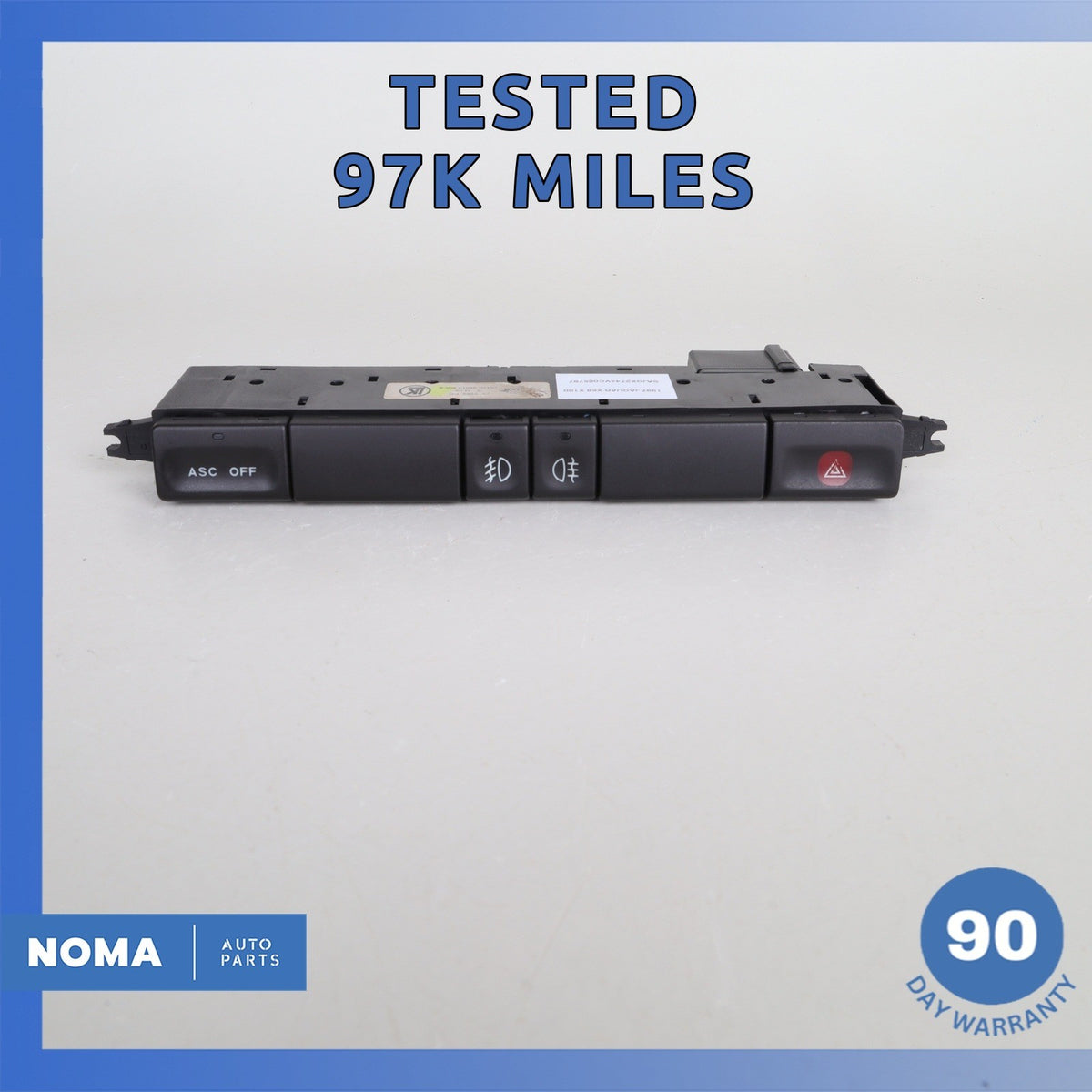 97-99 Jaguar XK8 X100 ASC Hazard Foglight Lamp Control Switch LJA6292PC OEM - photo 1