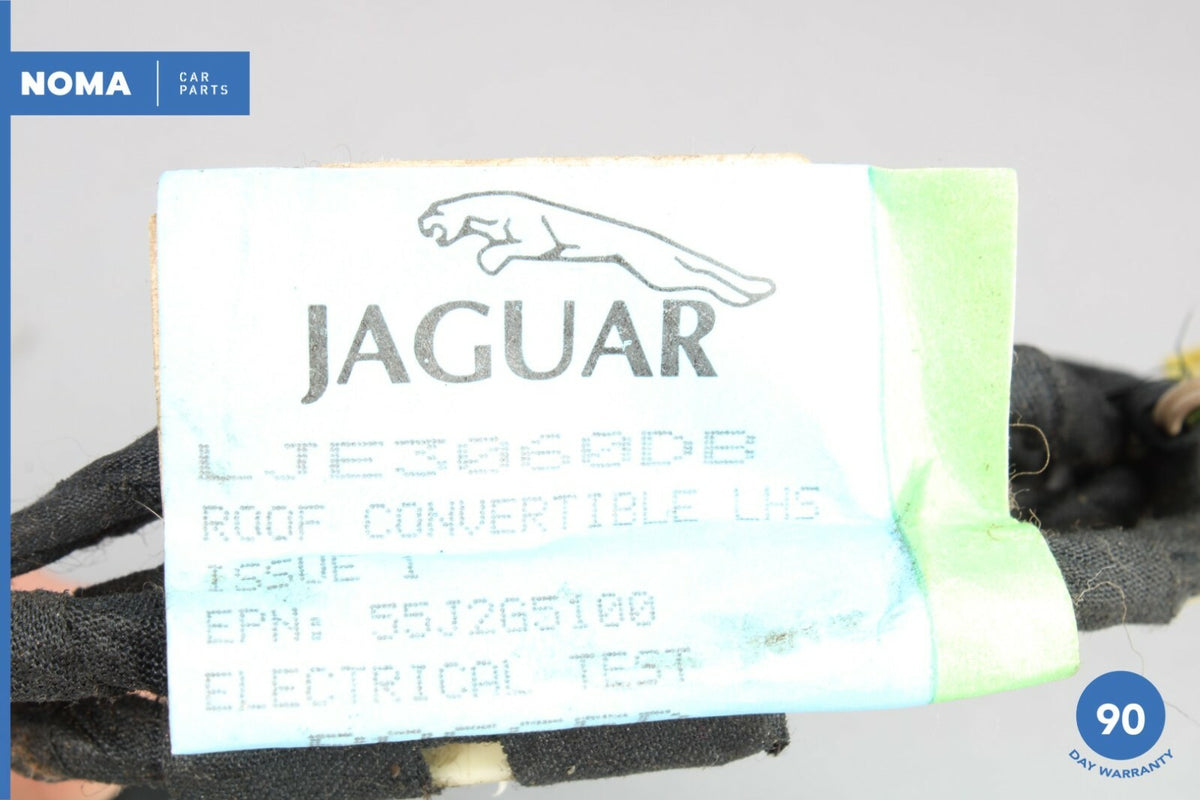01-06 Jaguar XK8 X100 Convertible Left Driver Side Roof Wire Wiring Harness OEM - photo 5