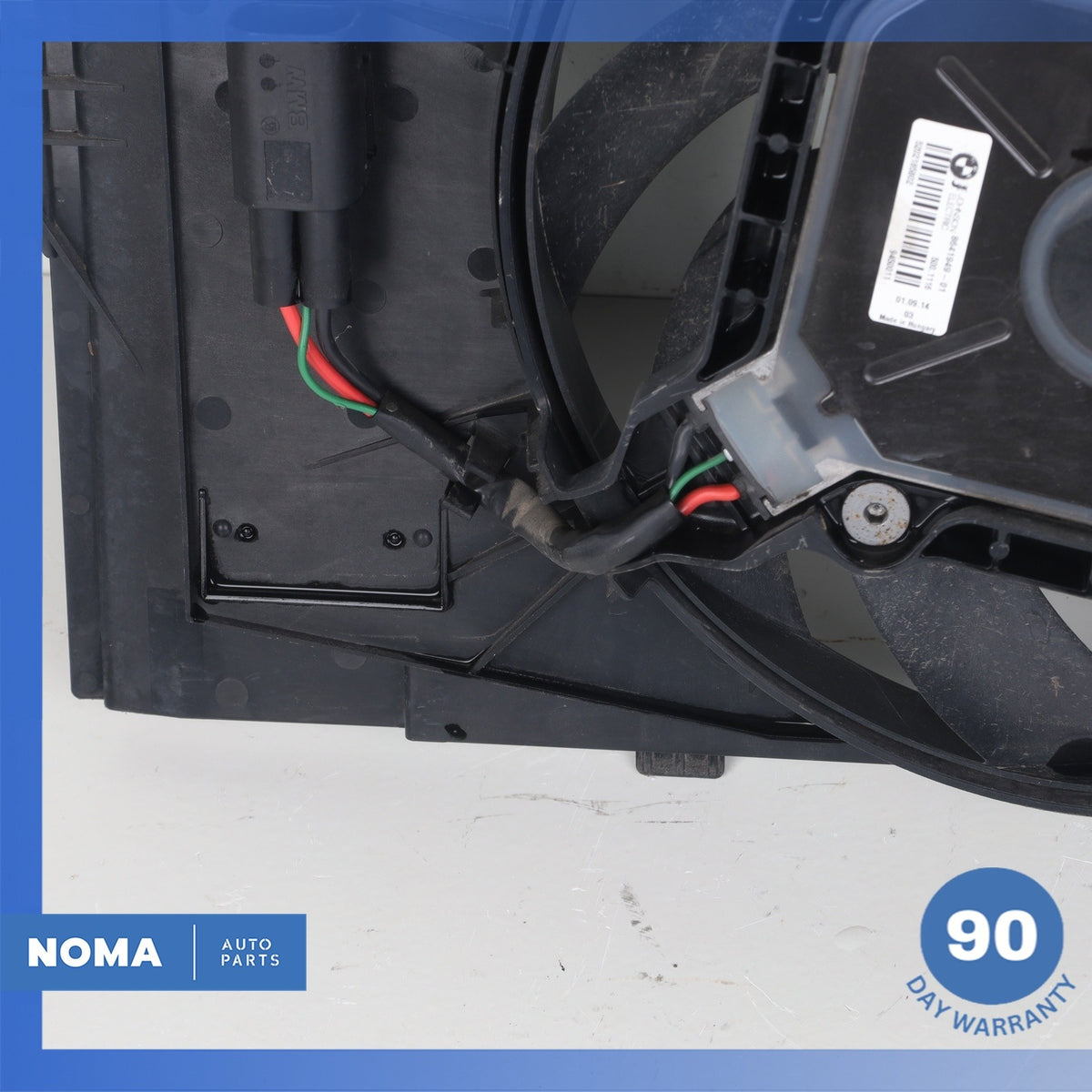 14-21 BMW i3 I01 Hybrid Radiator Cooling Fan Motor 8641949 OEM 78k - photo 10