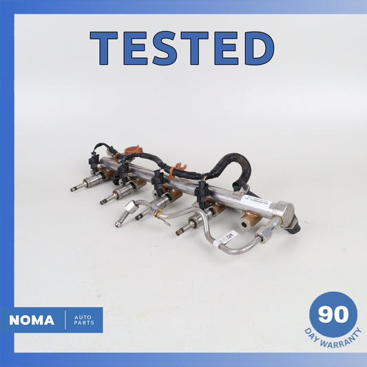 12-17 Jaguar X760 XF XE Evoque L538 2.0 Fuel Injector Rail w/ Injectors OEM - photo 1