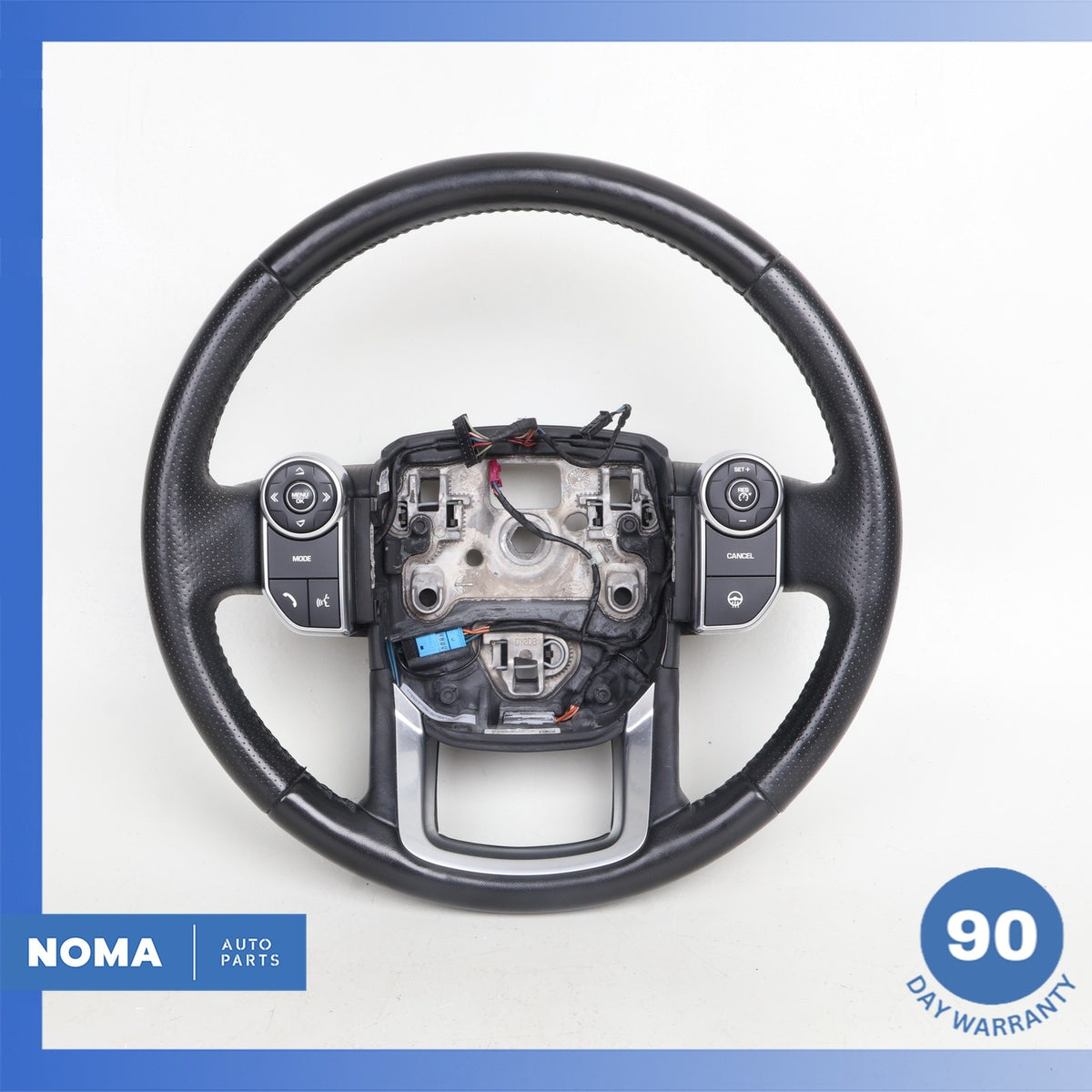 14-22 LR Range Rover Sport L494 Leather Heated Steering Wheel w/ Switches OEM - photo 1