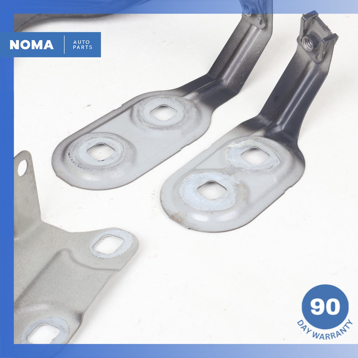 2013 BMW F10 550i Left Driver Side Fender Mount Bracket Set of 4 Black OEM - photo 2