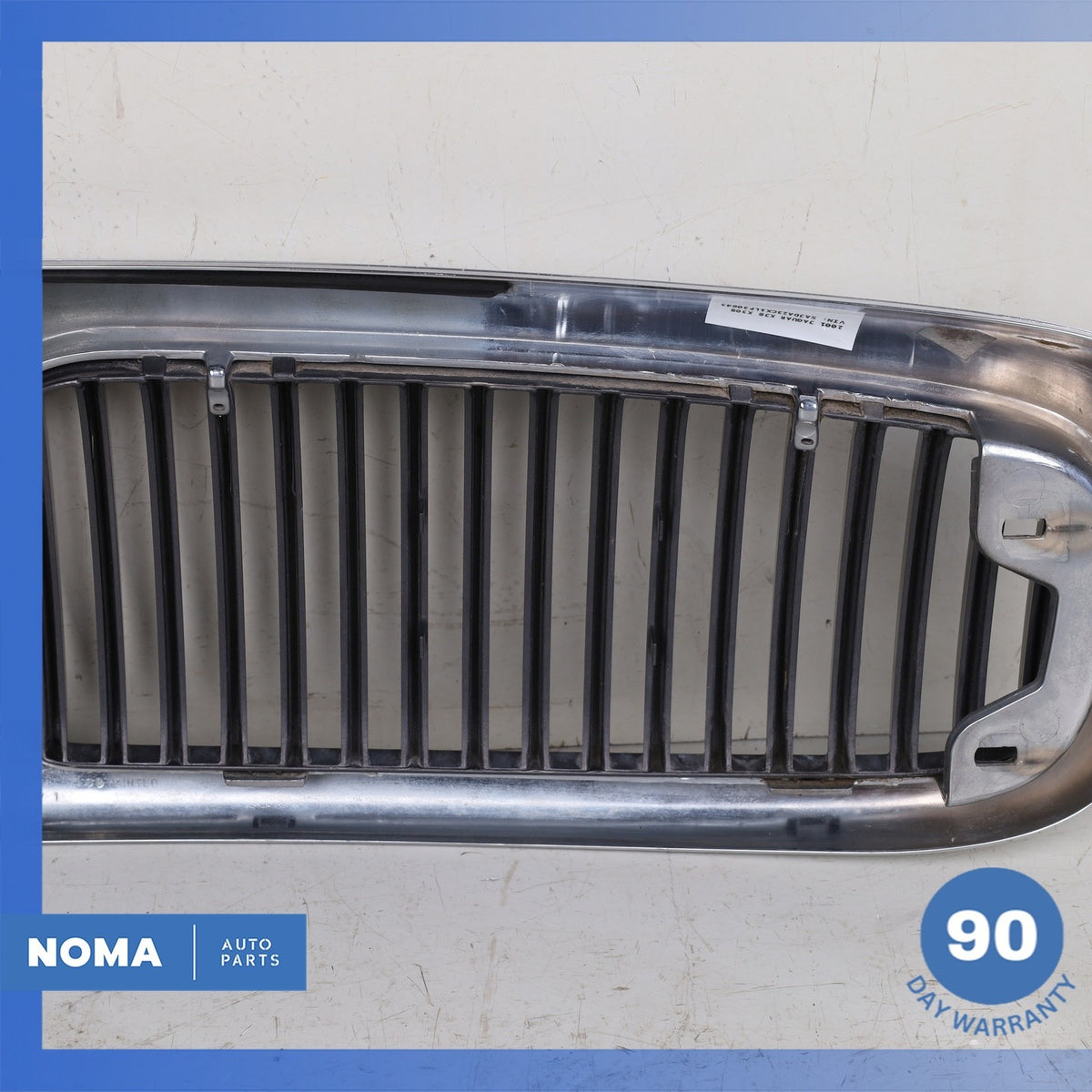 98-03 Jaguar X308 XJ8 XJR VDP Front Radiator Center Grille Chrome HNC5504CB OEM - photo 15