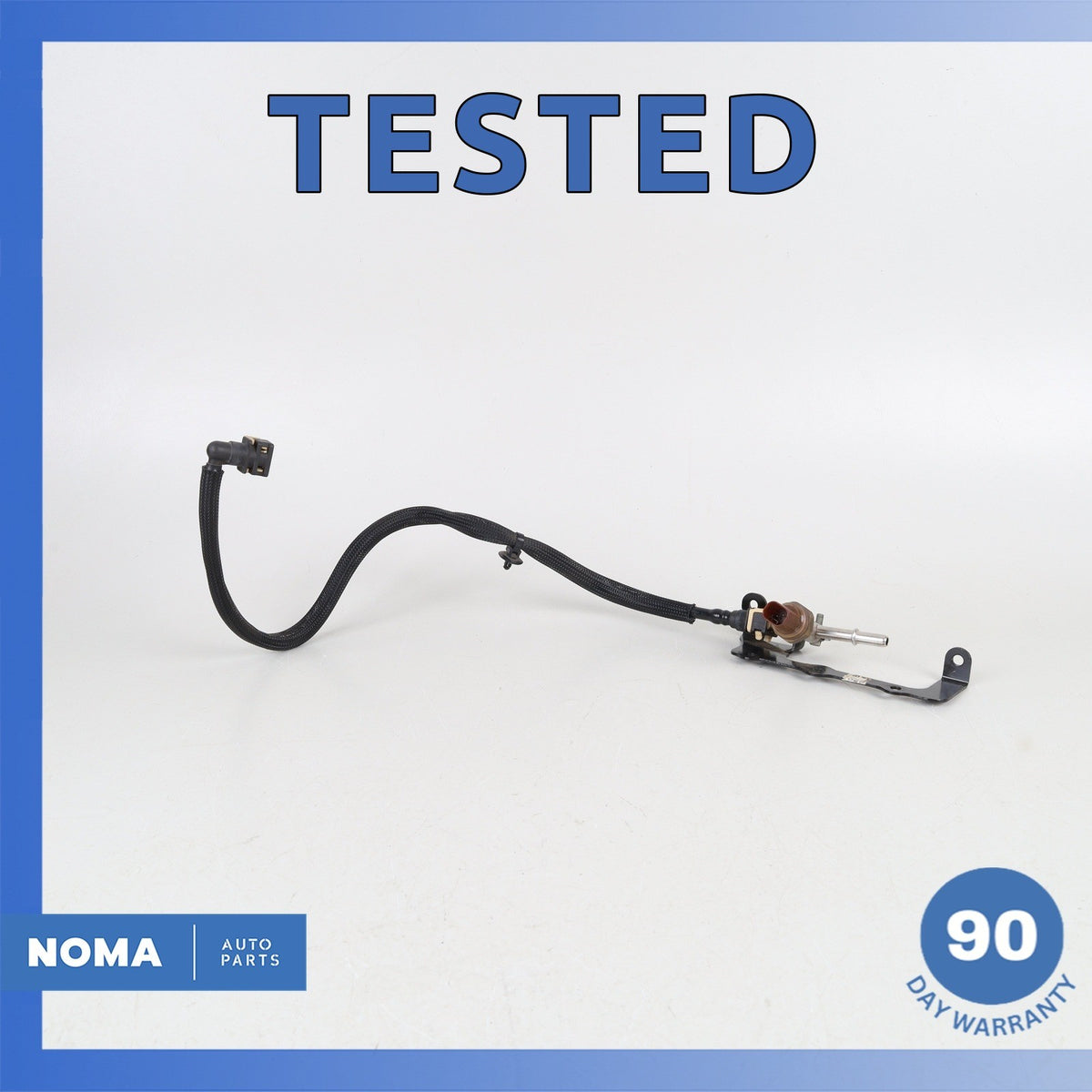 13-17 Jaguar X760 X250 XF XE 2.0L Fuel Gas Pressure Hose Pipe w/ Sensor OEM - photo 1