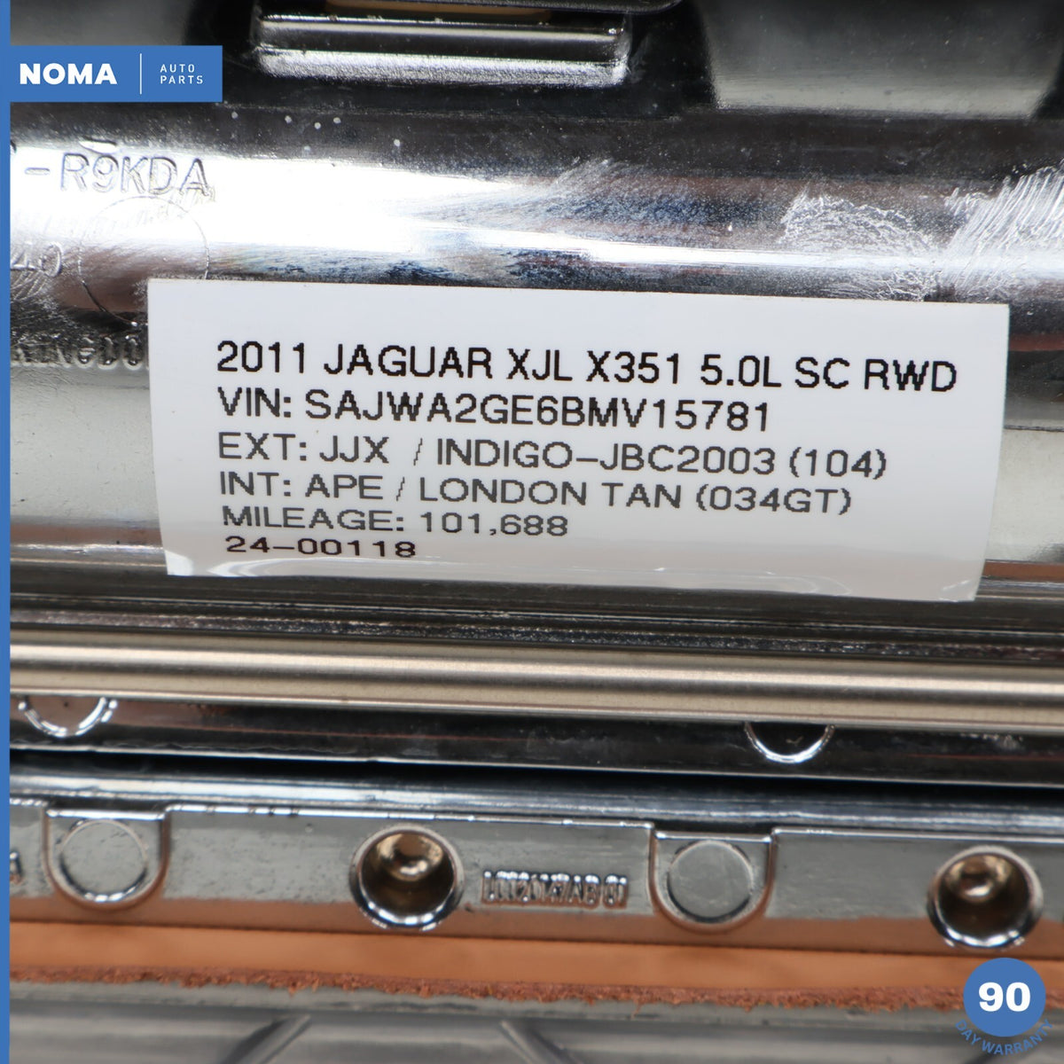 10-13 Jaguar XJ XJL XJR X351 Left or Right Seat Backplate Picnic Tray Table OEM - photo 19