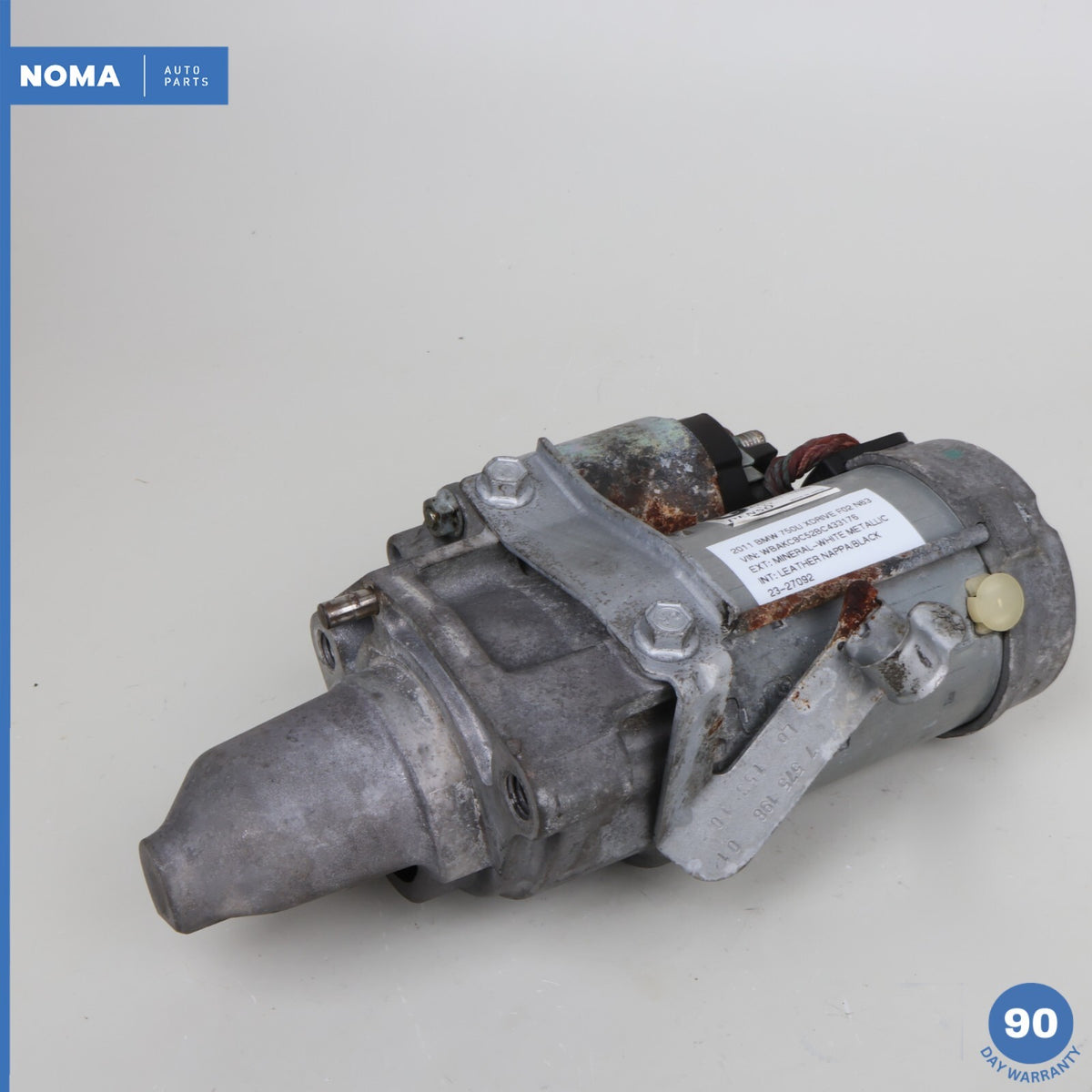 09-12 BMW 750LiX F02 4.4L N63 Twin-Turbo Engine Self-Start Starter Motor OEM - photo 7