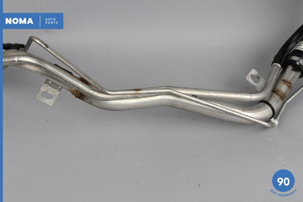 10-18 Jaguar XJ XJL X351 S/C Fuel Tank Filler Neck Tube Pipe Line w/ Valve OEM - photo 3