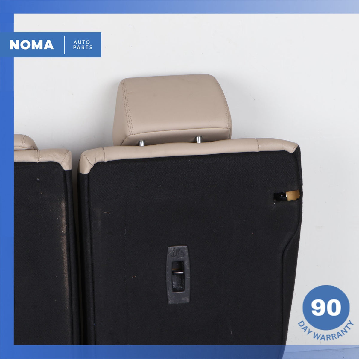 12-15 Range Rover Evoque L538 Rear Left & Right Upper Seat Cushion Set Beige OEM - photo 11