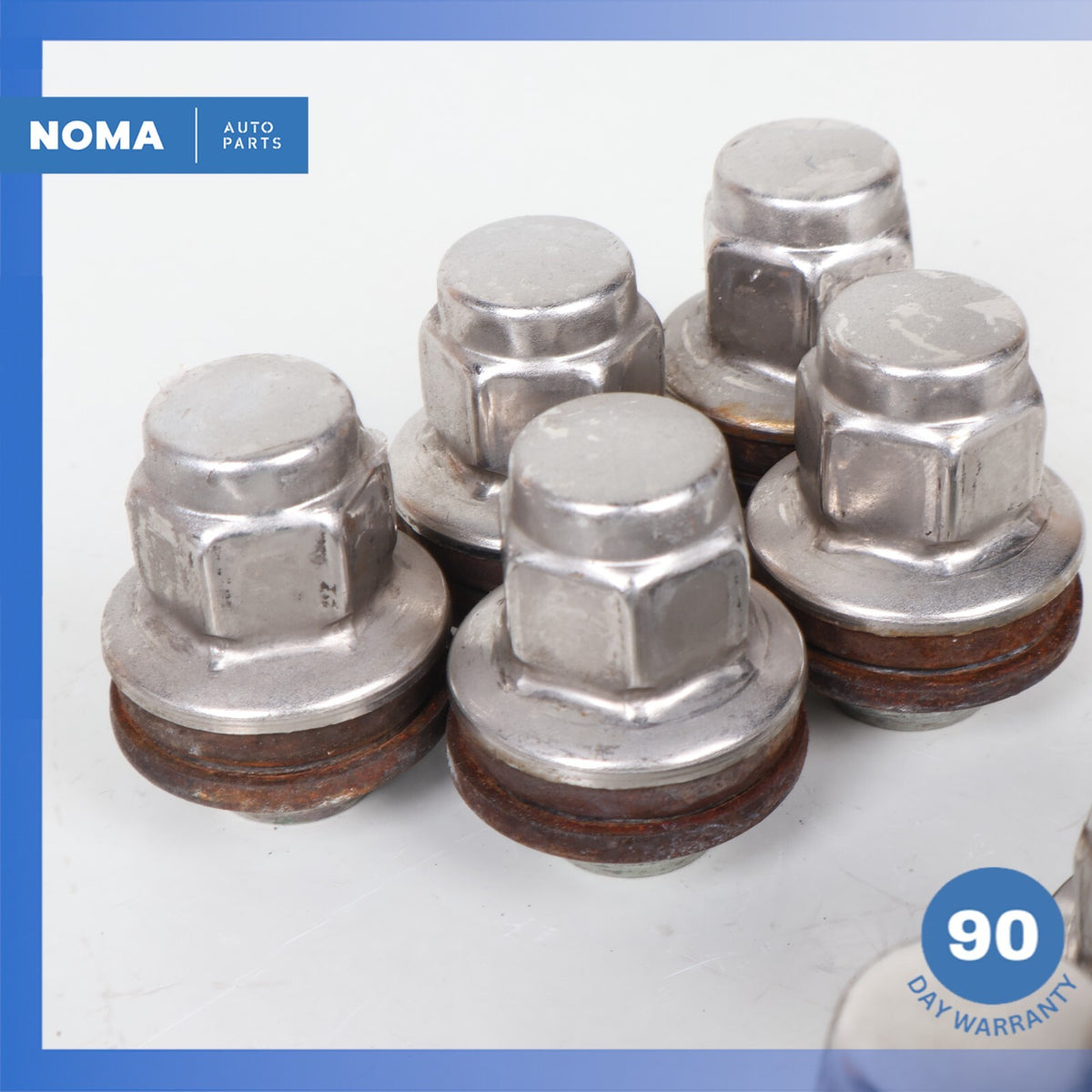 07-15 Jaguar X150 XK XKR Wheel Lug Nuts Bolts Set of 20 1X431012AA OEM - photo 3