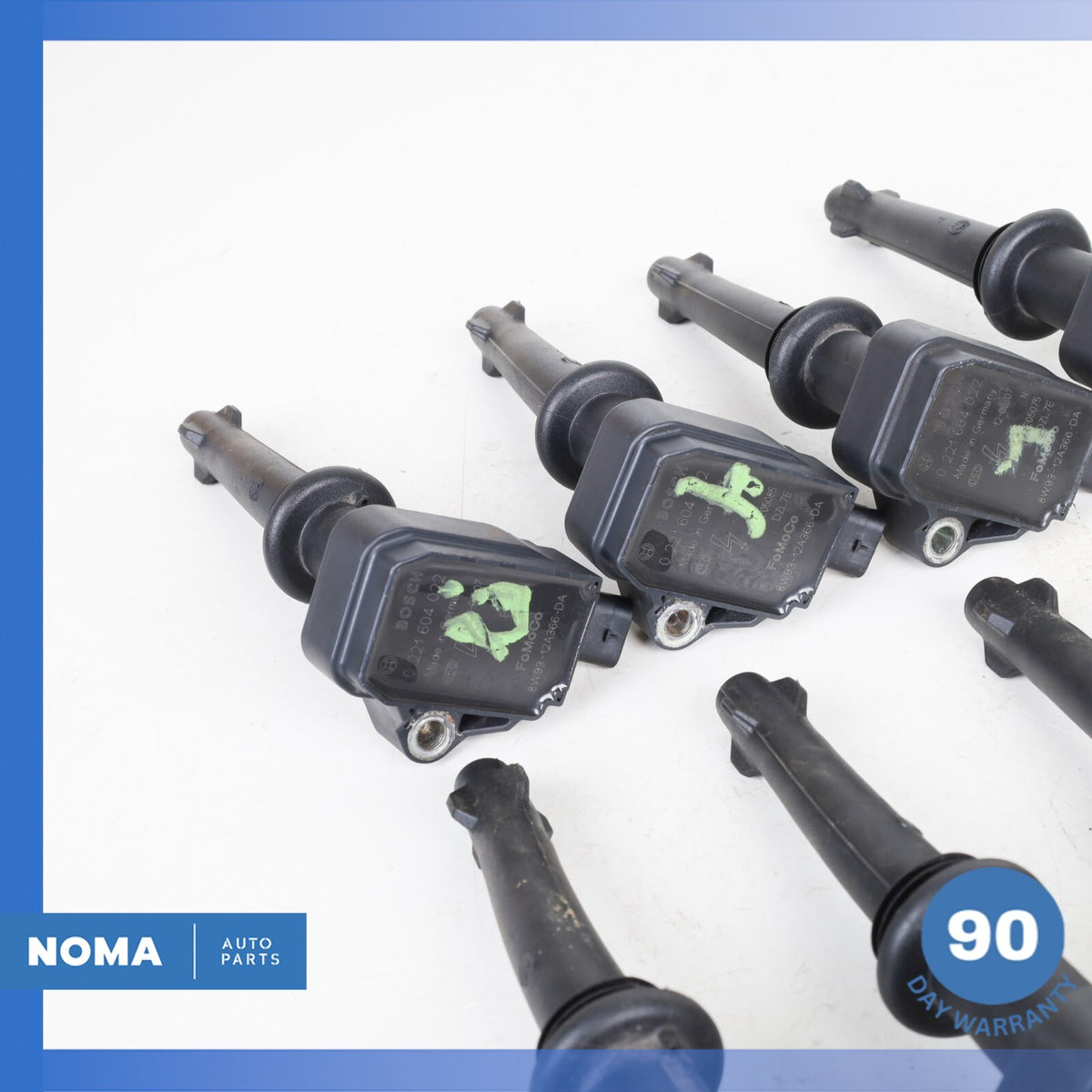 10-14 LR Range Rover L320 Engine Motor Ignition Coil Set of 8 8W9312A366DA OEM - photo 8