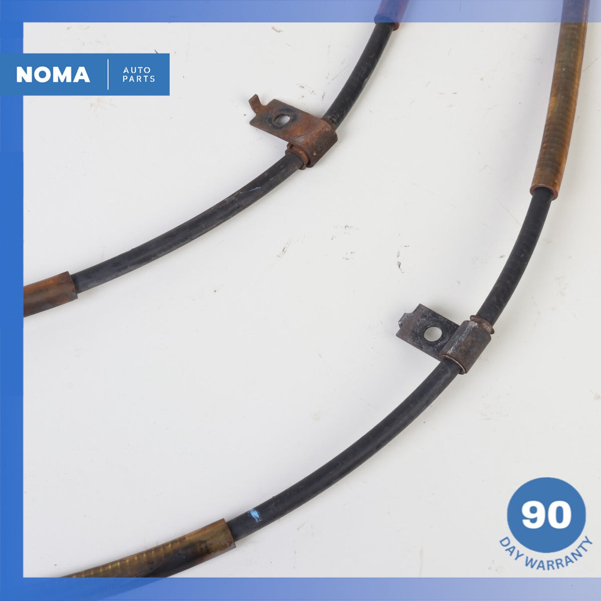 2010 Jaguar X250 XF Rear Left & Right Side Parking Brake Cable Set of 2 OEM - photo 4