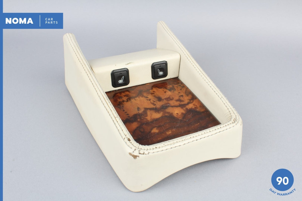 98-03 Jaguar XJ8 XJR VDP X308 Rear Lower Center Console Extension Wood Tray OEM - photo 1