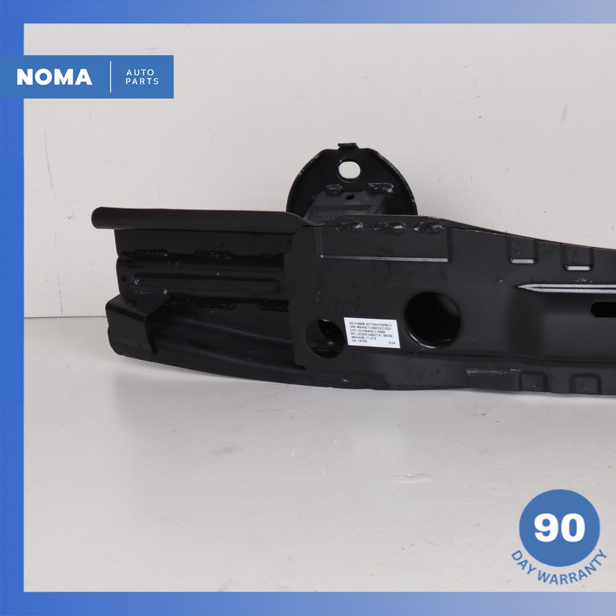 11-16 BMW F10 ActiveHybrid 5 Rear Bumper Reinforcement Impact Bar OEM - photo 6