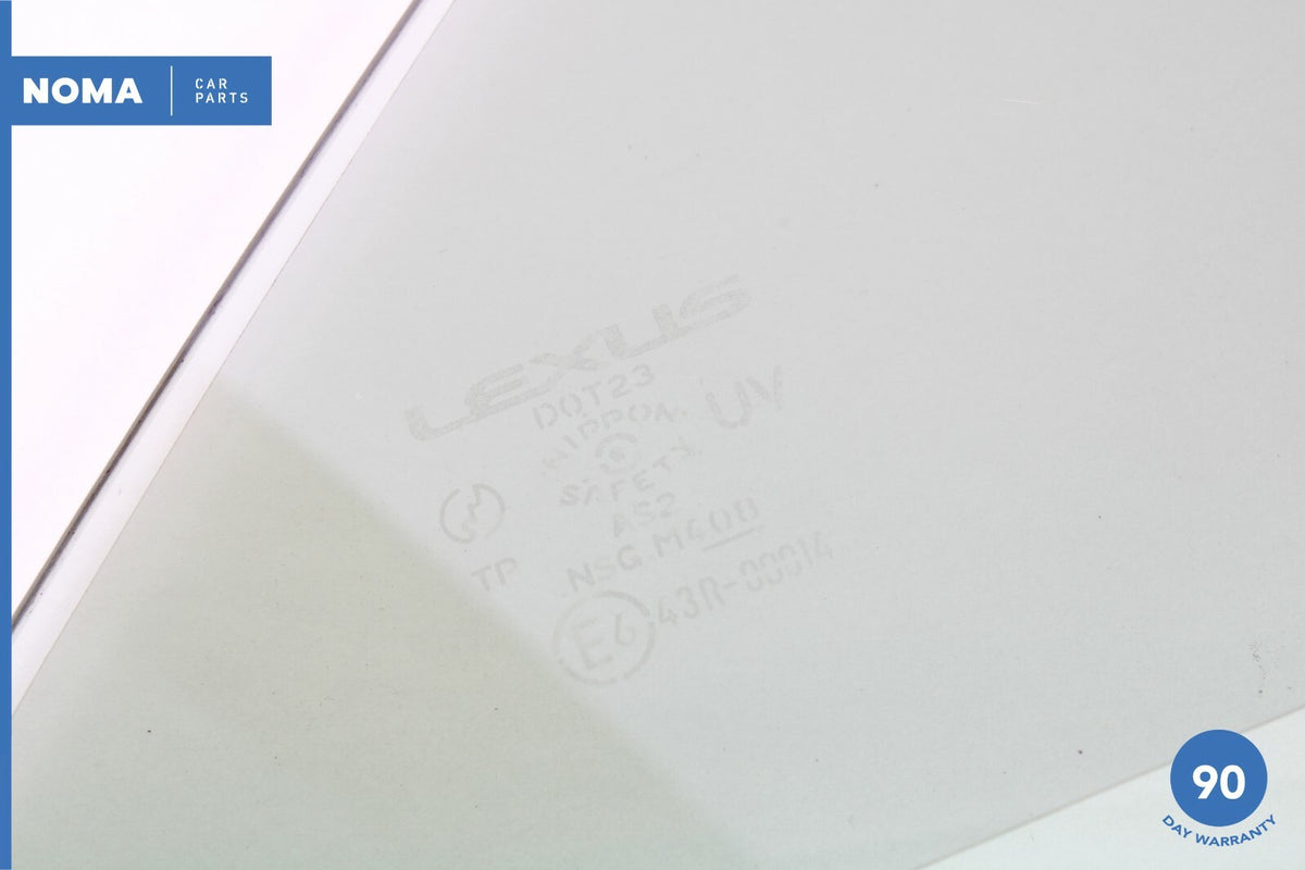 02-10 Lexus Z40 SC430 Rear Right Passenger Side Quarter Window Glass OEM - photo 5