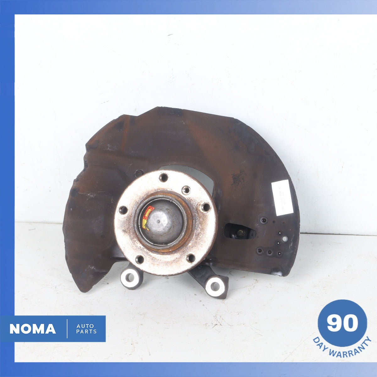 01-08 BMW E85 325Ci 325i Front Left Side Spindle Knuckle Hub w/ Shield OEM - photo 2