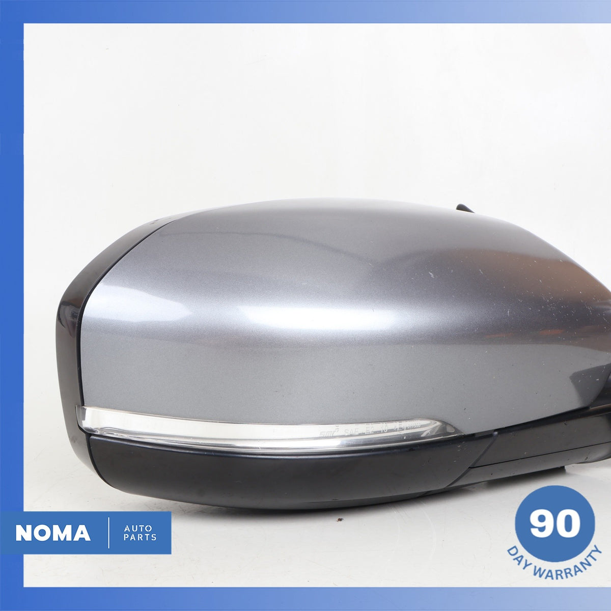 12-13 Range Rover Evoque L538 Right Side Rear View Mirror Assembly Gray OEM - photo 9