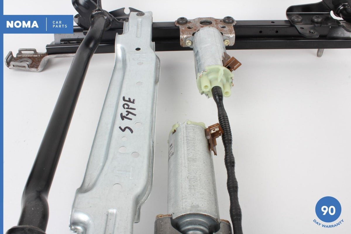 03-04 Jaguar S-Type X204 Front Right Side Seat Slide Rail Track Motor OEM - photo 6