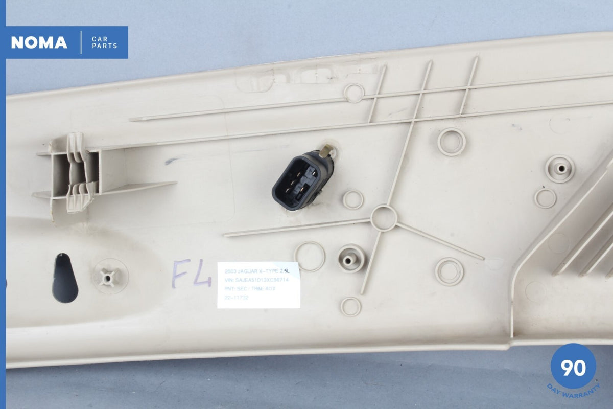 02-04 Jaguar X-Type X400 Front Left Side Seat Switch Trim Panel Outer ADX OEM - photo 7