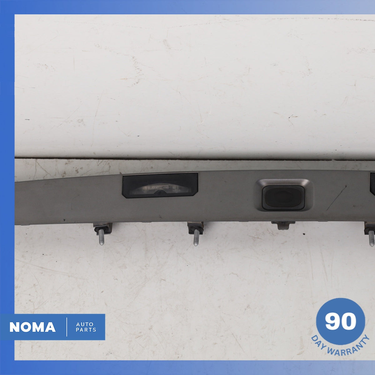 12-15 Range Rover Evoque L538 Rear Trunk Bezel License Plate Light Lamp Trim OEM - photo 10