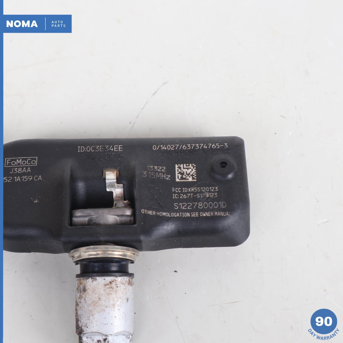 2010 Land Rover Range Rover L322 Tire Pressure Monitor Sensor TPMS Set of 2 OEM - photo 3